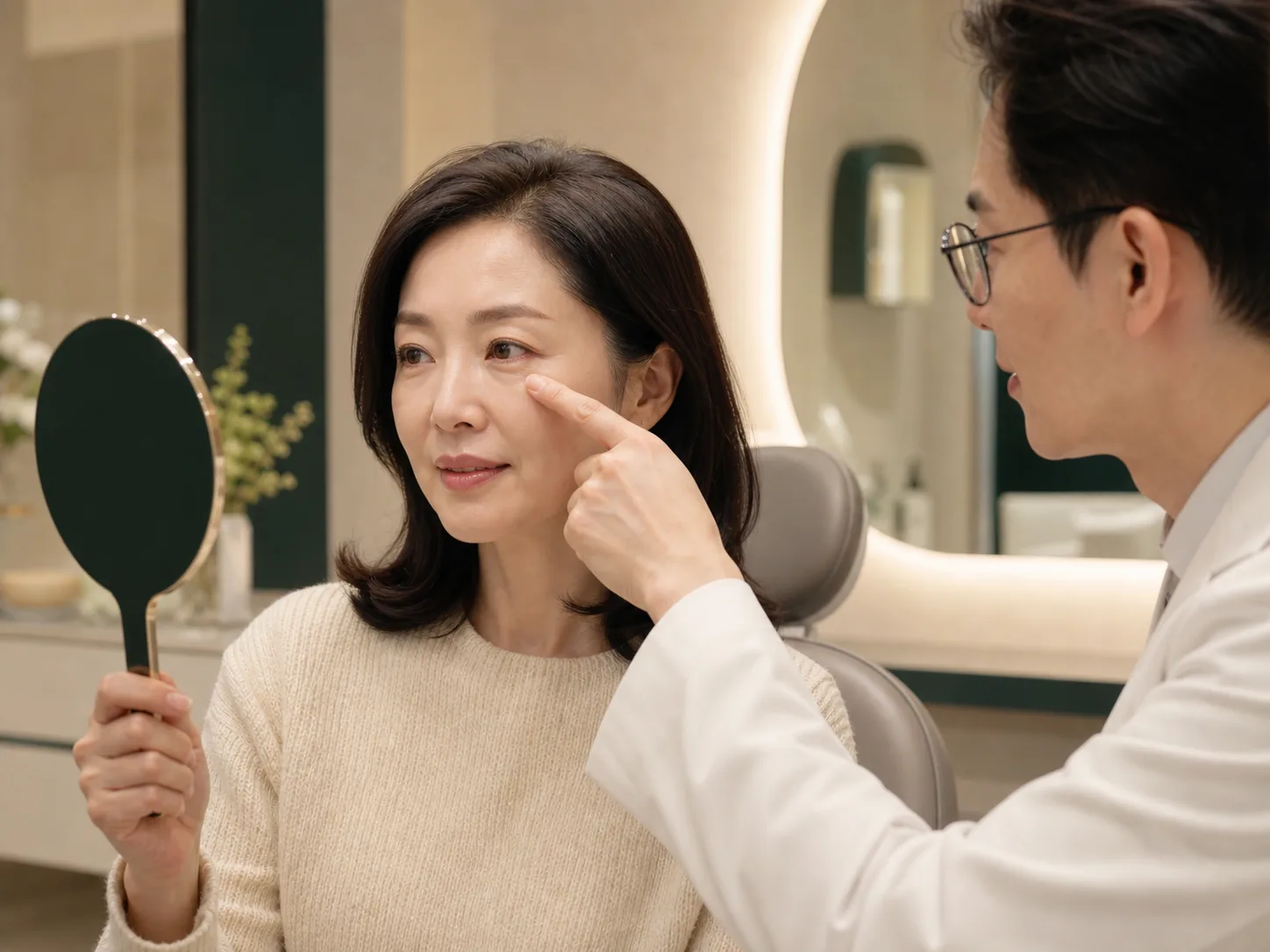 서울뷰의원 세종 앙코르 눈밑지방재배치 눈밑 윤곽 상담 이미지
